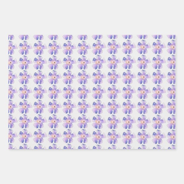 Papier d'emballage floral (Devant)