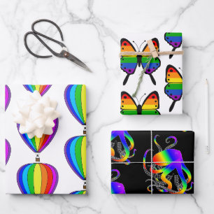 Papier d'emballage gay pride