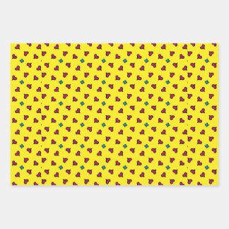 Papier d'emballage jaune pour toutes les occasions