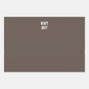 papier d'emballage lourd brun foncé