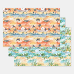 Papier d'emballage Palm Beach