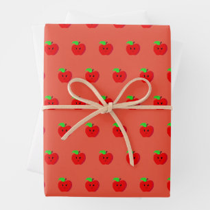 Papier d'emballage Red Appel