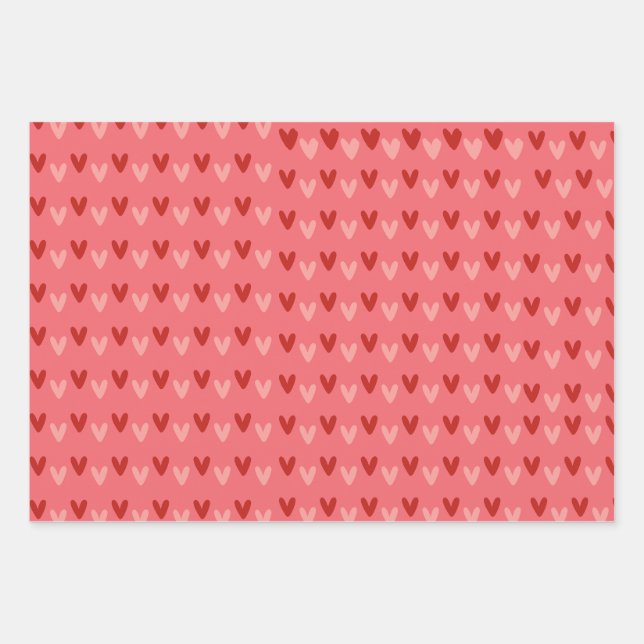 papier d'emballage valentine (Devant)