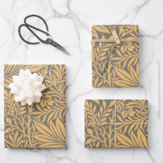 Papier d'emballage William Morris luckspur adapté