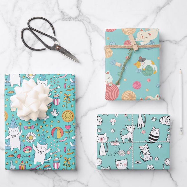 Papier d'enrobage de chats (Recto)