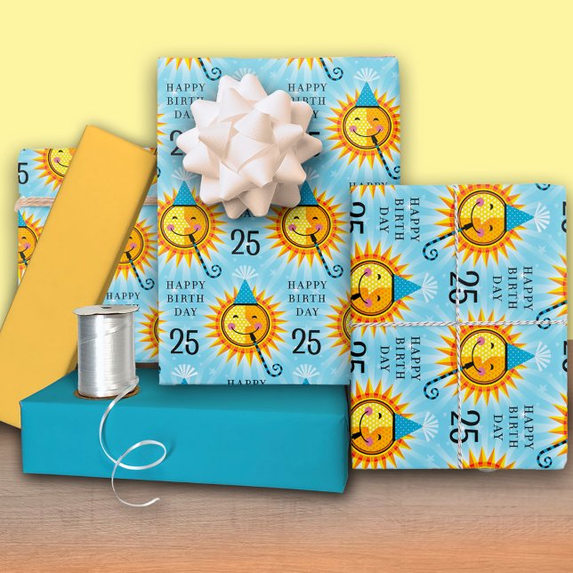 Papier d'enveloppement 25e anniversaire (Créateur téléchargé)