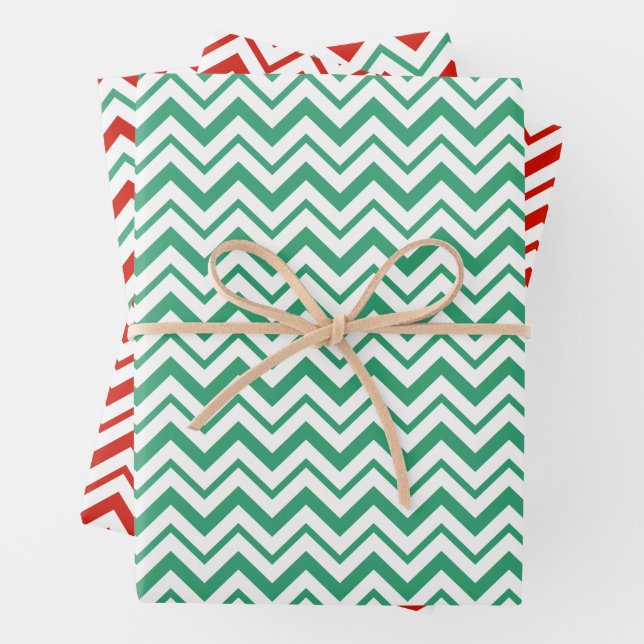 Papier d'enveloppement à bande de menthe zingué (En situation)