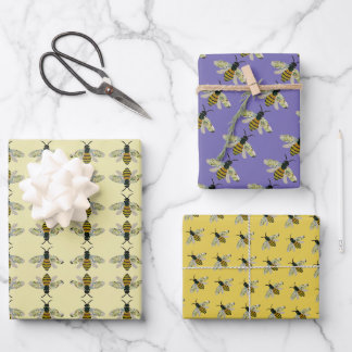 Papier d'enveloppement d'abeilles