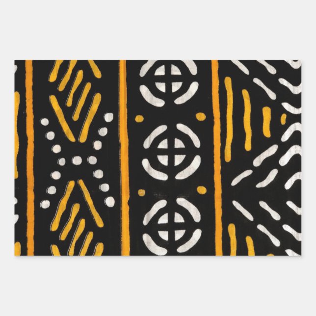 Papier d'enveloppement de cadeaux d'Afrique (Devant)