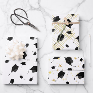 Papier d'enveloppement de capuchon noir