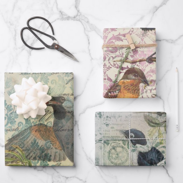 Papier d'enveloppement de découpage de l'Ephémère  (Recto)