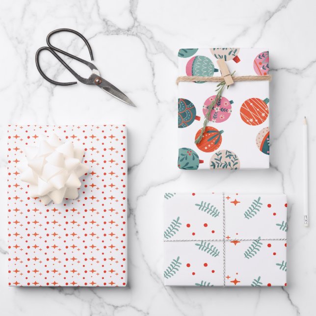 Papier d'enveloppement de Noël (Recto)