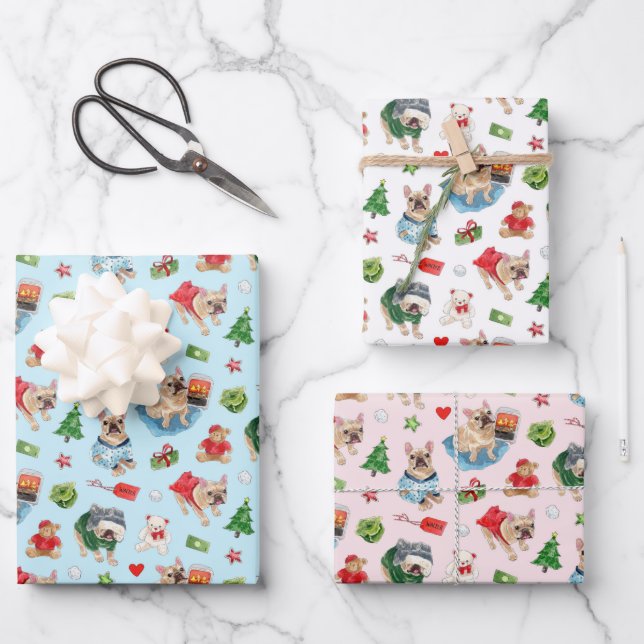 Papier d'enveloppement de Noël (Recto)