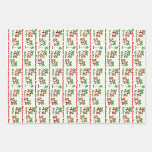 Papier d'enveloppement de Noël Aloha Hawaiian