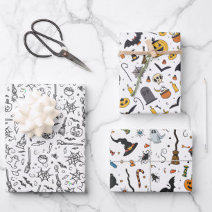 Papier d'enveloppement d'Halloween