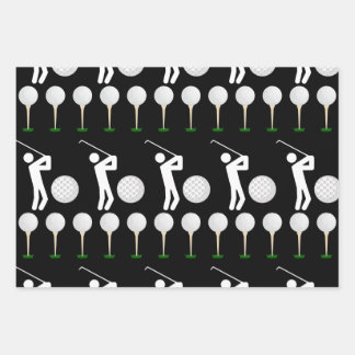 Papier d'enveloppement Motif de golf