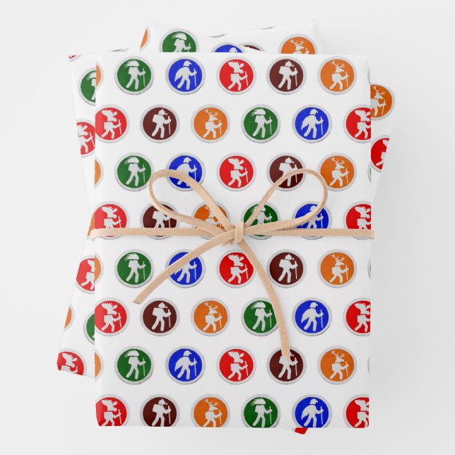 Papier d'enveloppement pour animaux randonnées (En situation)