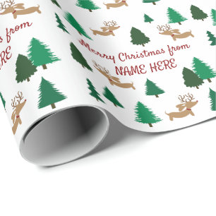 Papier d'enveloppement pour cadeau Wiener Dog pers