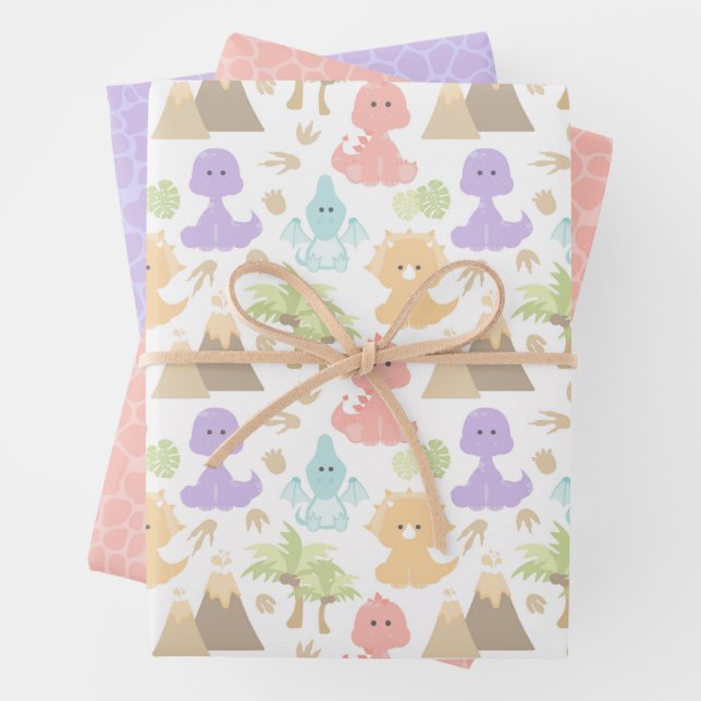 Papier d'enveloppement pour fête d'anniversaire de (En situation)