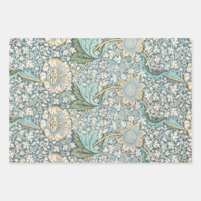 Papier d'enveloppement William Morris Kennet (Devant)