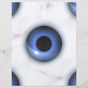 Papier déplaisants yeux bleus