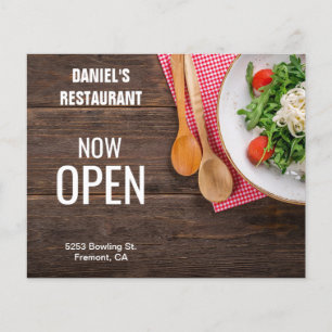Papier Dépliant d'ouverture du Grand Restaurant