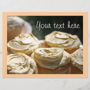 Papier Design Golden Cupcakes
