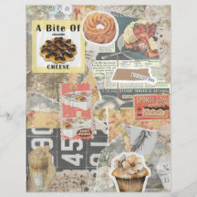 Dessert & Café Ephémère Vintage Découpage