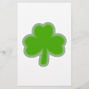 Papier Dessin Shamrock De Saint Patrick