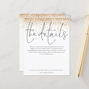 Papier Détails du Mariage budgétaire Boîtier Parties scin