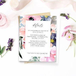 Papier Détails Floraux d'Été de Budget