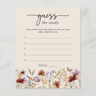 Papier Devinez Le Jeu Bébé Candy