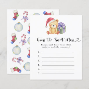 Papier Devinez le jeu Sweet Mess - Ours d'hiver
