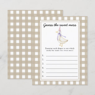 Papier Devinez le jeu Sweet Mess - Petite oie