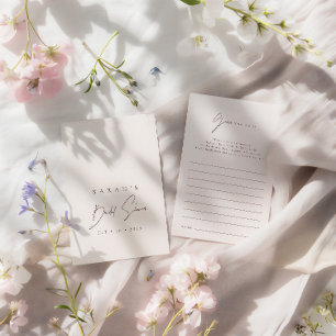 Papier Devinez Qui Je Suis Jeu De Fête des mariées Rose B