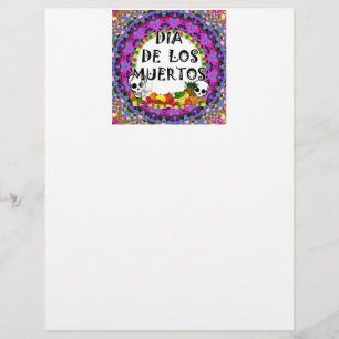 Papier Dia De Los Muertos