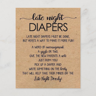Papier Diapeurs nocturnes imprimables, Baby shower rustiq