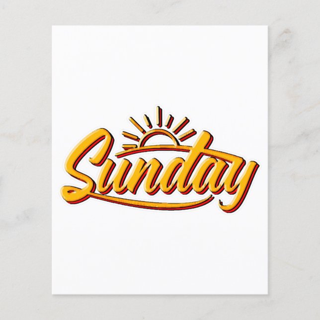 PAPIER DIMANCHE MEILLEUR ÉTÉ (Devant)