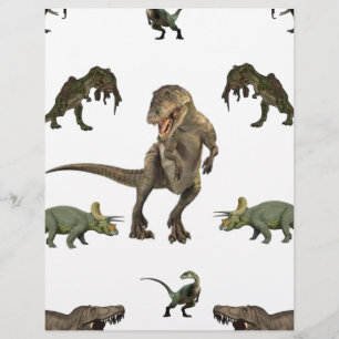 Papier Dinosaure