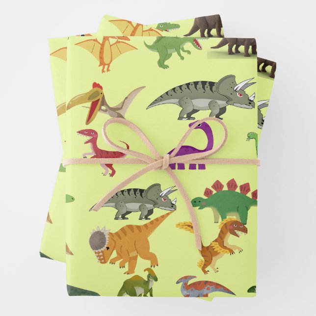 Papier Dinosaure Joueur (En situation)