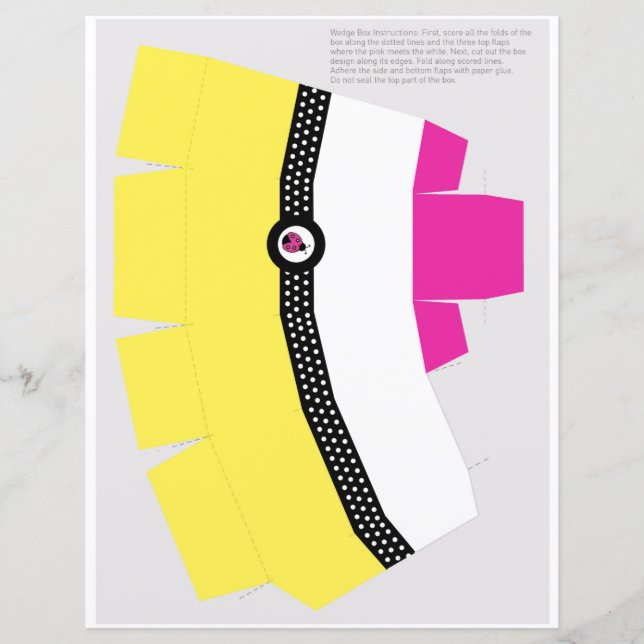 Papier do-it-yourself Ballotin imprimable pour découper l (Devant)