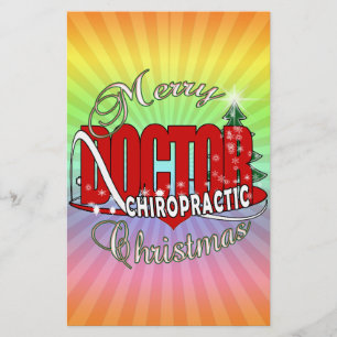 PAPIER DOCTEUR DE CHIROPRACTIE DE NOËL