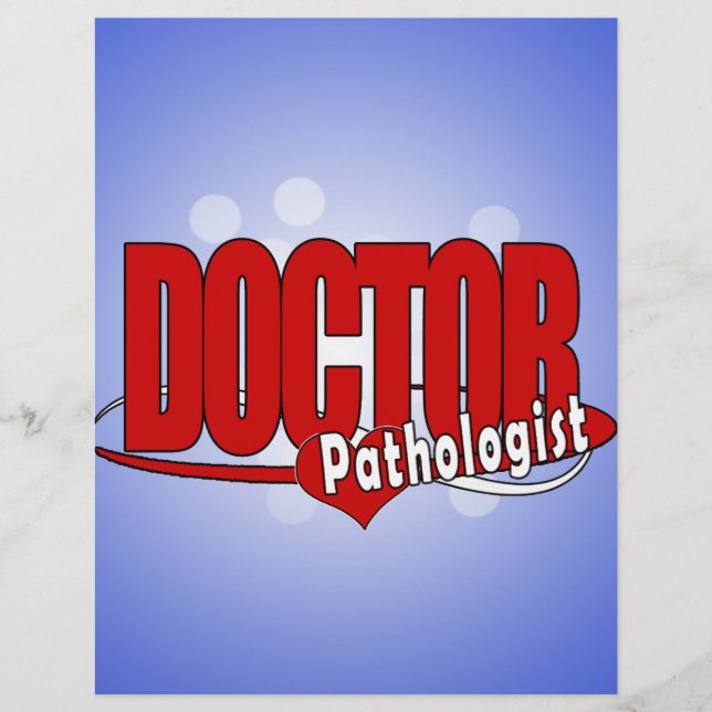 PAPIER DOCTEUR PATHOLOGIST DE LOGO (Devant)