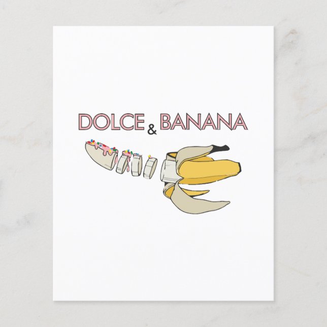 Papier Dolce & Banana (Devant)