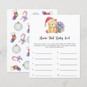 Papier Donnez un nom au jeu de baby shower sur la nourrit