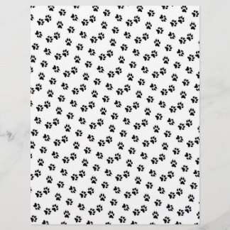 Papier double Empreintes noir et blanc
