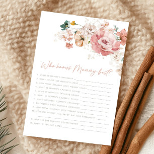 Papier Douche de Fleurs Sauvages de Printemps Qui Connaît