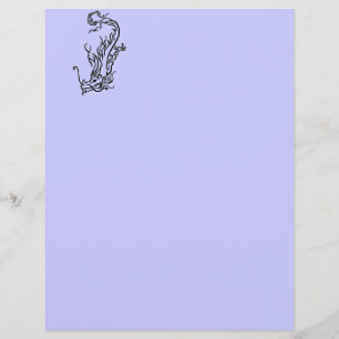 Papier Dragon de plongée