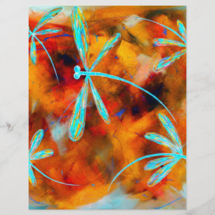 Papier Dragonfly Desert Flit