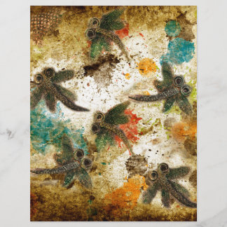 Papier Dragonfly Flit Rustic Splash